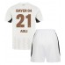 Maillot de foot Bayer Leverkusen Amine Adli #21 Extérieur vêtements enfant 2024-25 Manches Courtes (+ pantalon court)